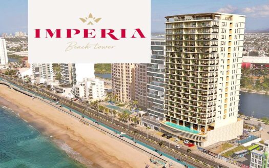 Imperia Condominios frente al mar y malecon de Mazatlan