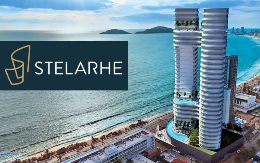 Stelarhe condominios para vivir frente al mar de mazatlan el mas espectacular torre en mazatlan