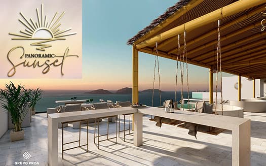Panoramic Sunset Mazatlan Condominios Preventa Cerro de la Neveria