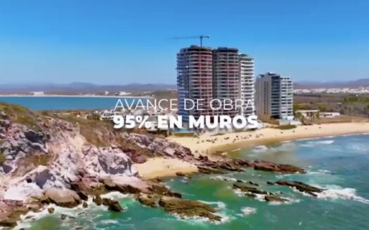 condominios de luejjo para renta vacacional a pie de playa en venta en mazatlan